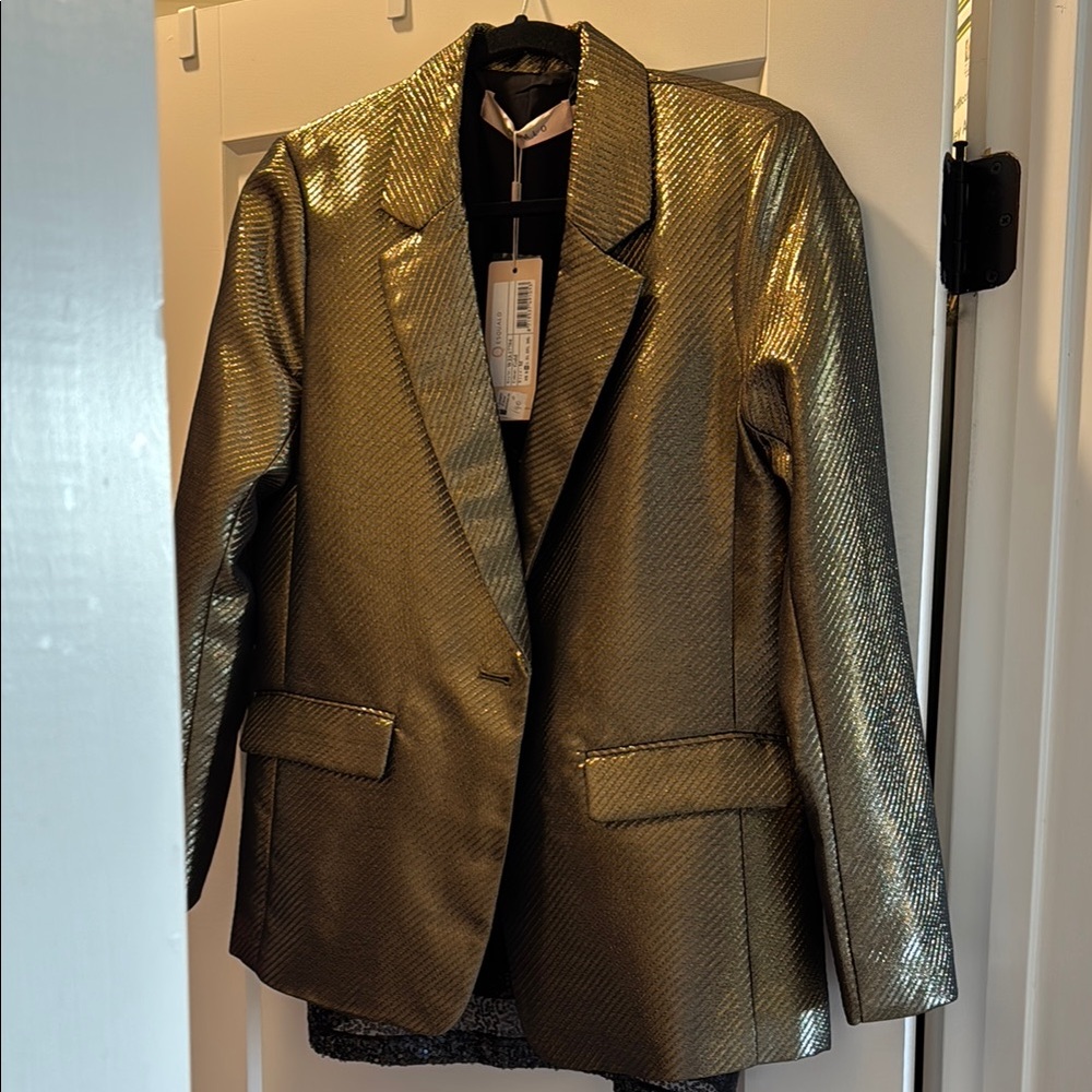 Gold Women's Blazer